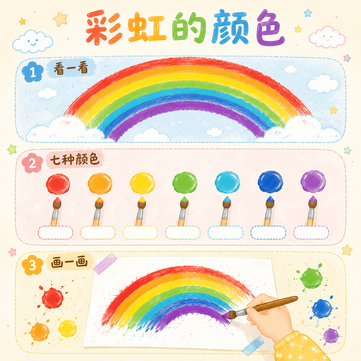 彩虹的颜色